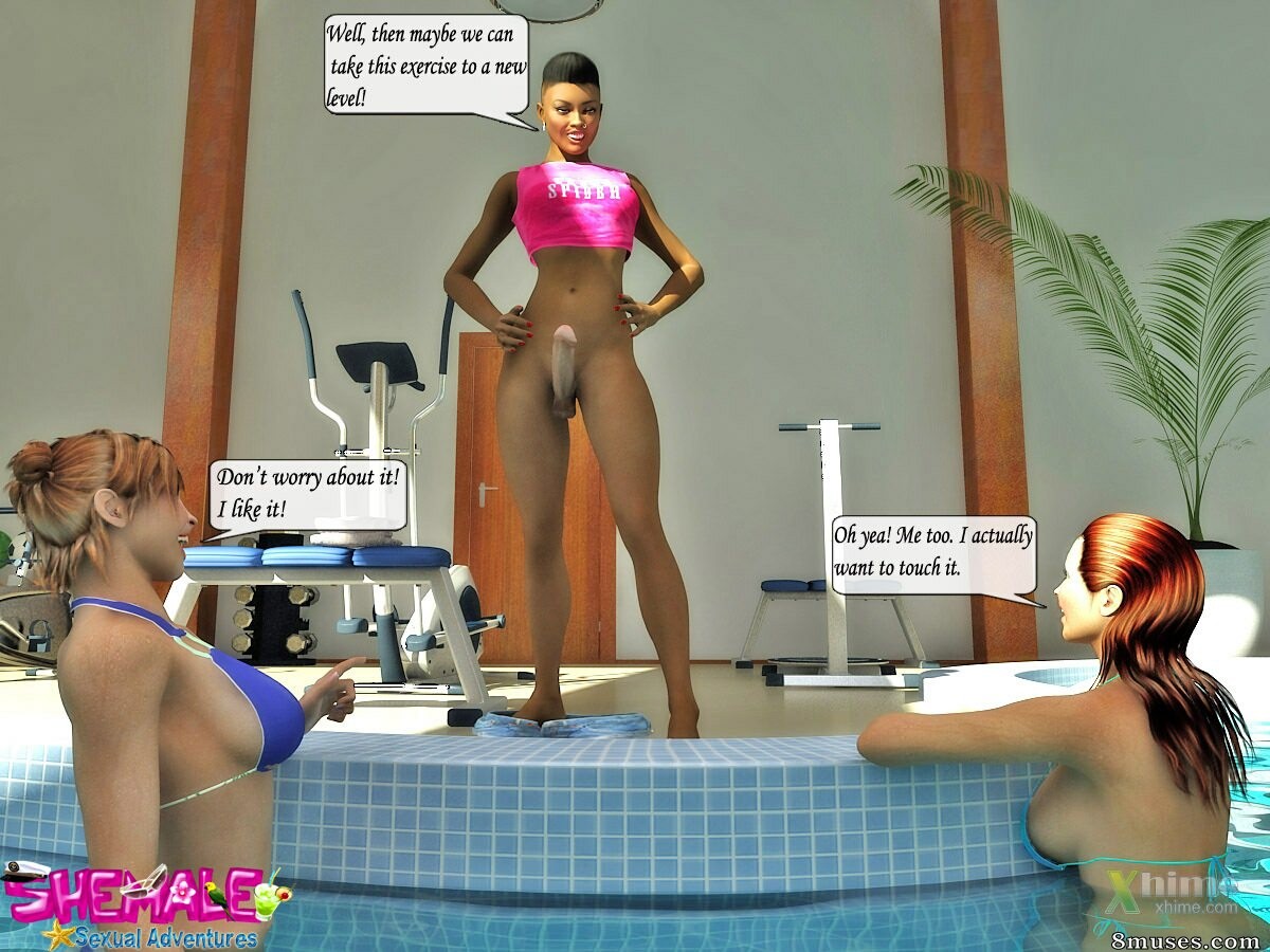 Shemale Sexual Adventures - Hydro - Page 8