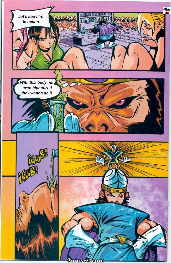 Parodias 3x Comics - As garotas super ponedoras - Página 4