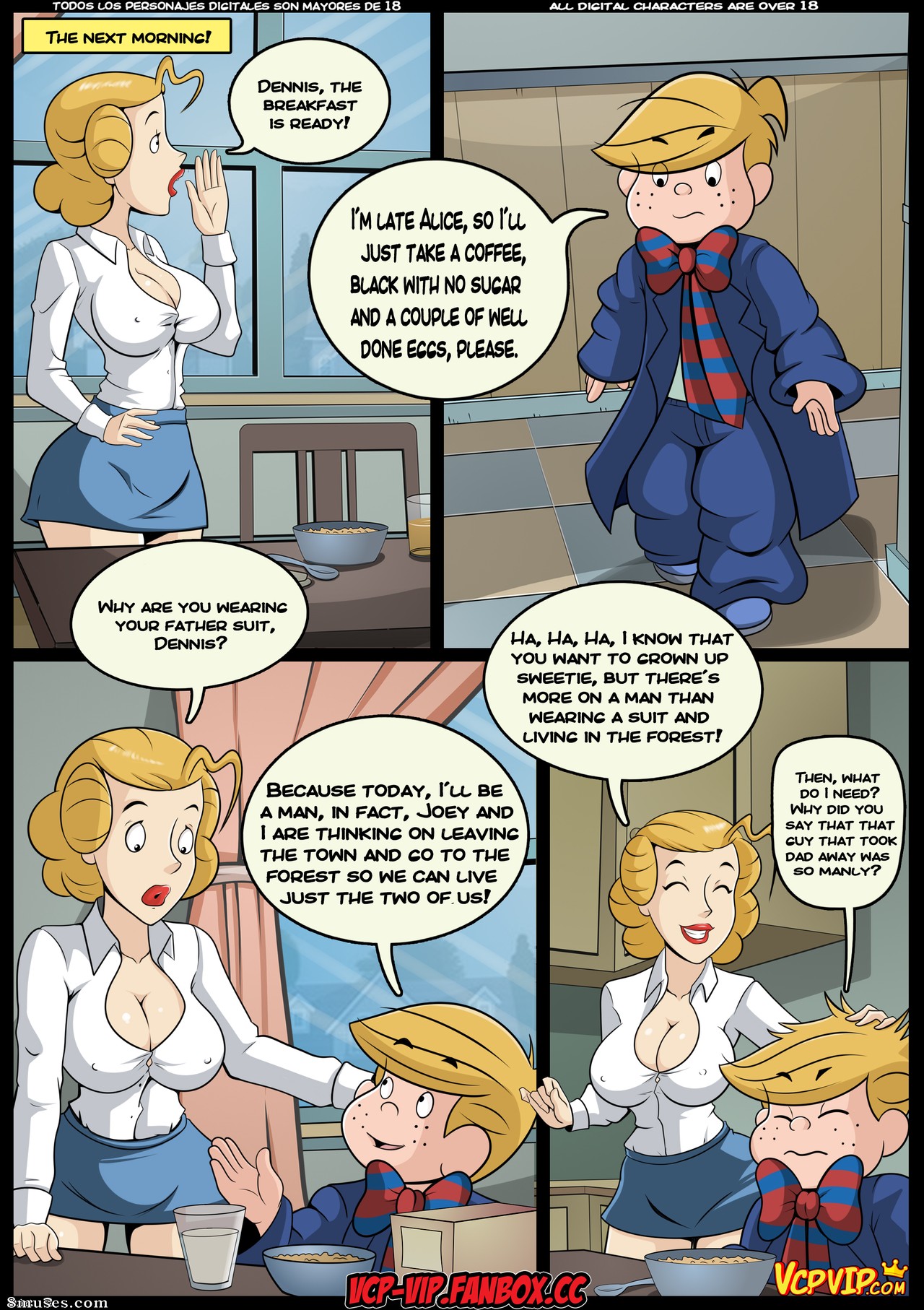 Caçadoras de mulheres maduras - inglês - Edição 4 - Página 4