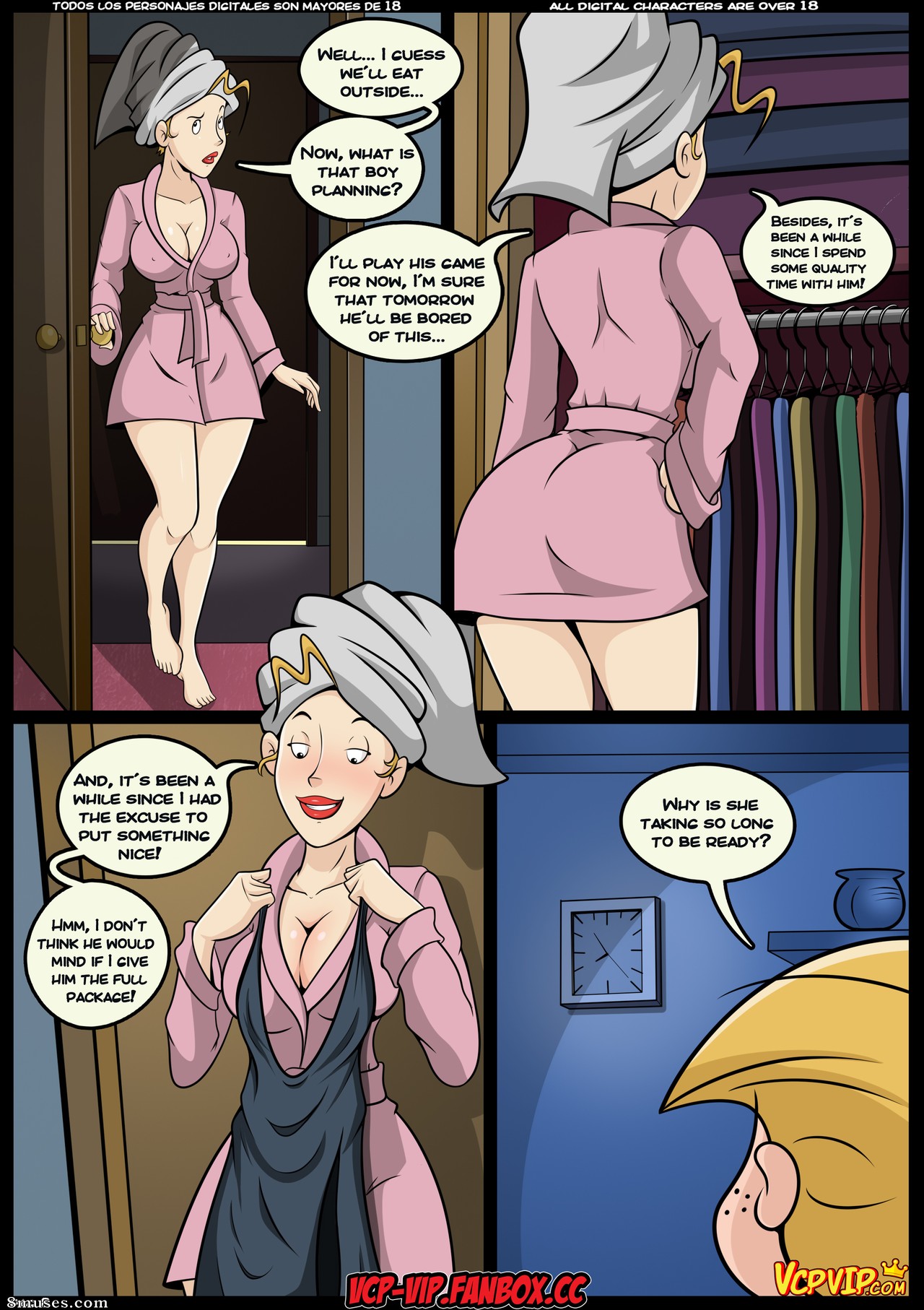 Caçadoras de mulheres maduras - inglês - Edição 4 - Página 9
