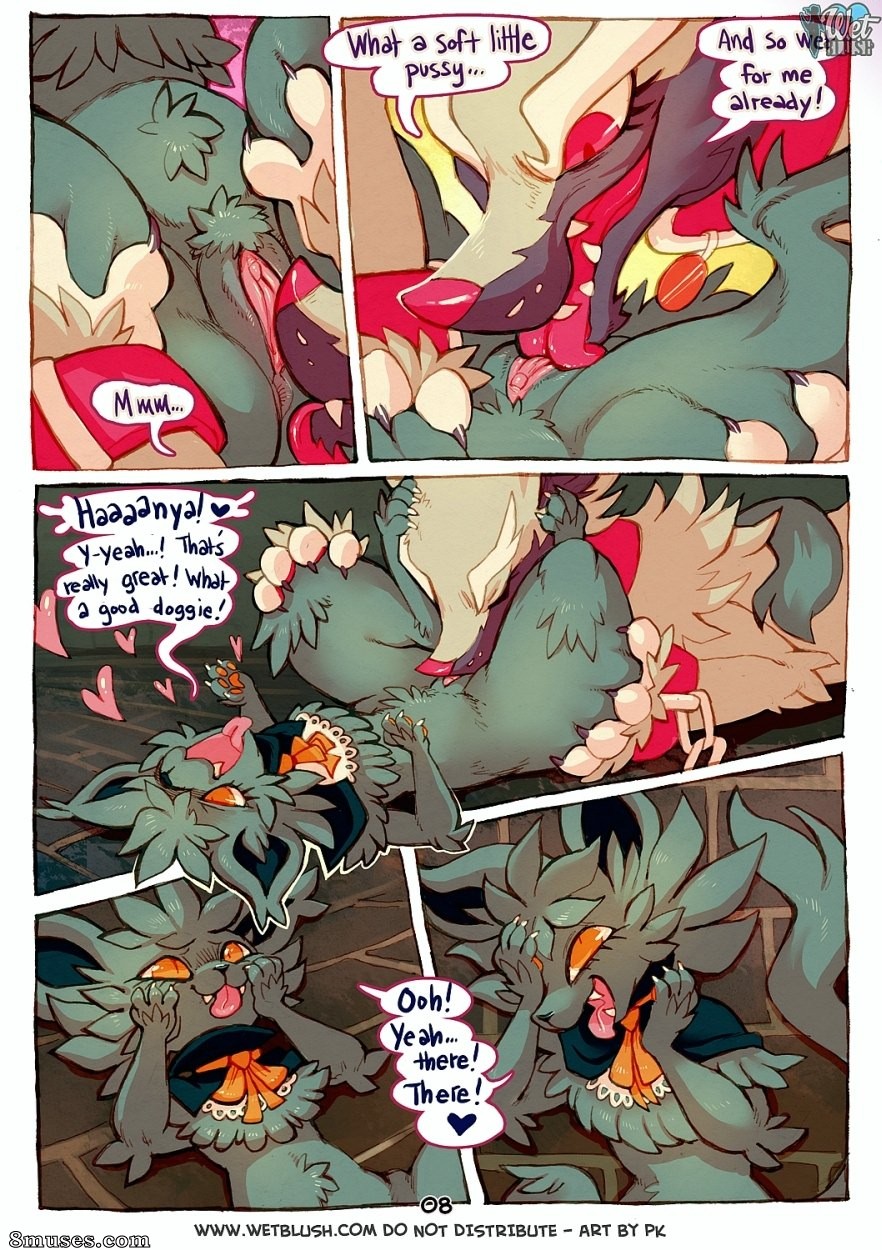WetBlush Comics - Lua cheia - Página 8