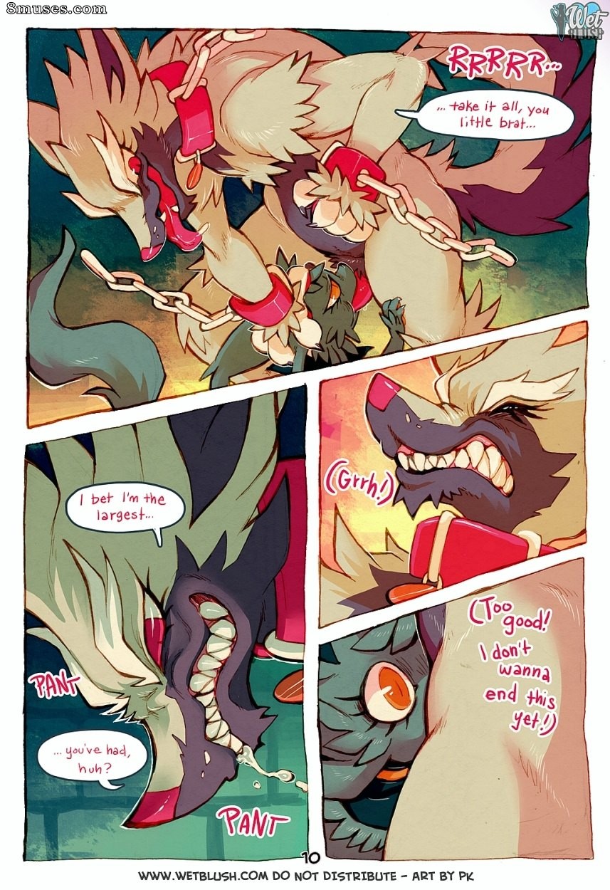 WetBlush Comics - Lua cheia - Página 10