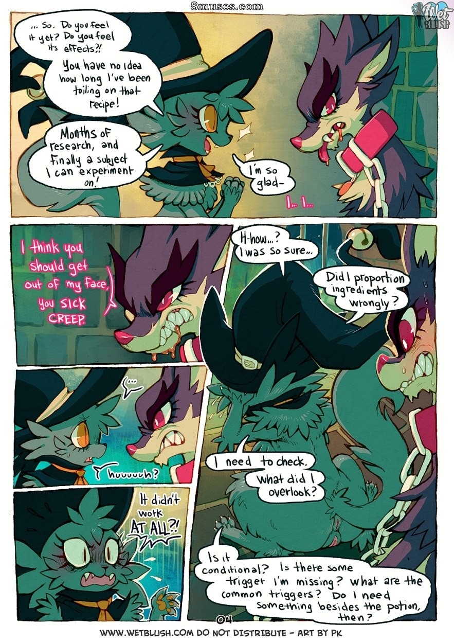 WetBlush Comics - Full Moon - Page 4