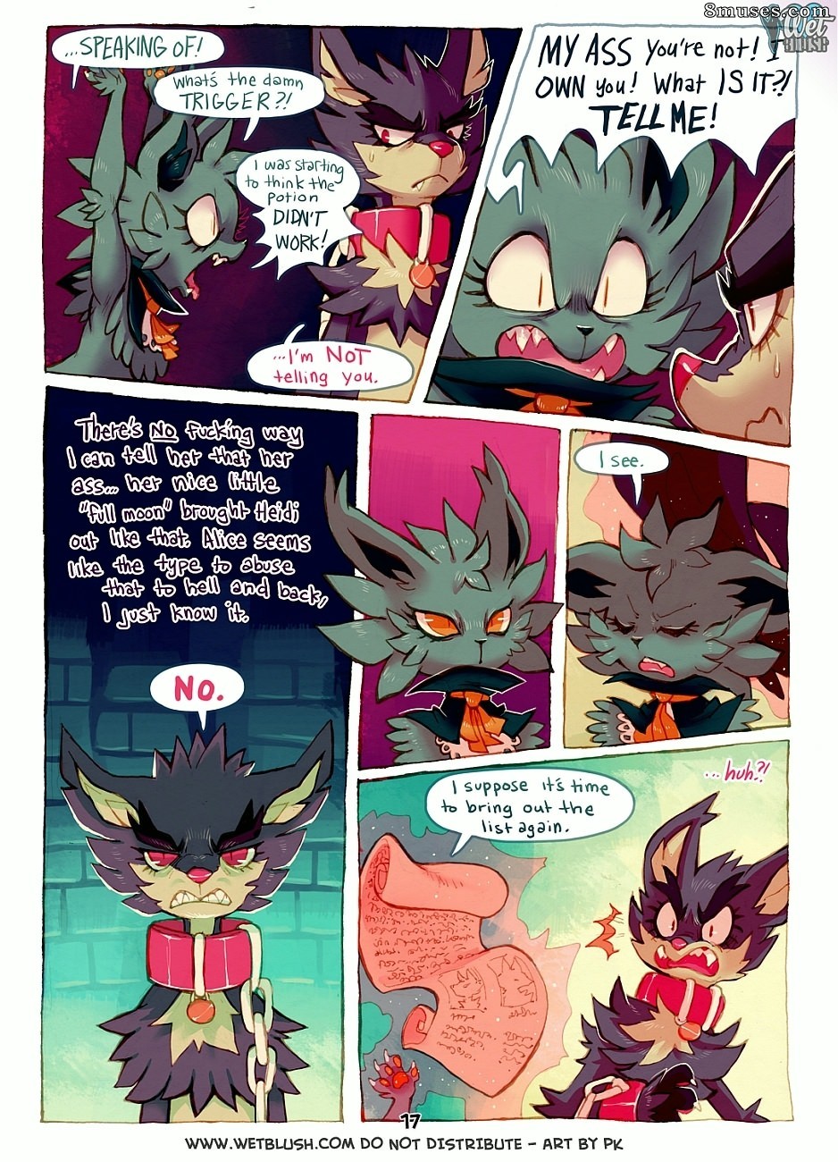 WetBlush Comics - Lua cheia - Página 17
