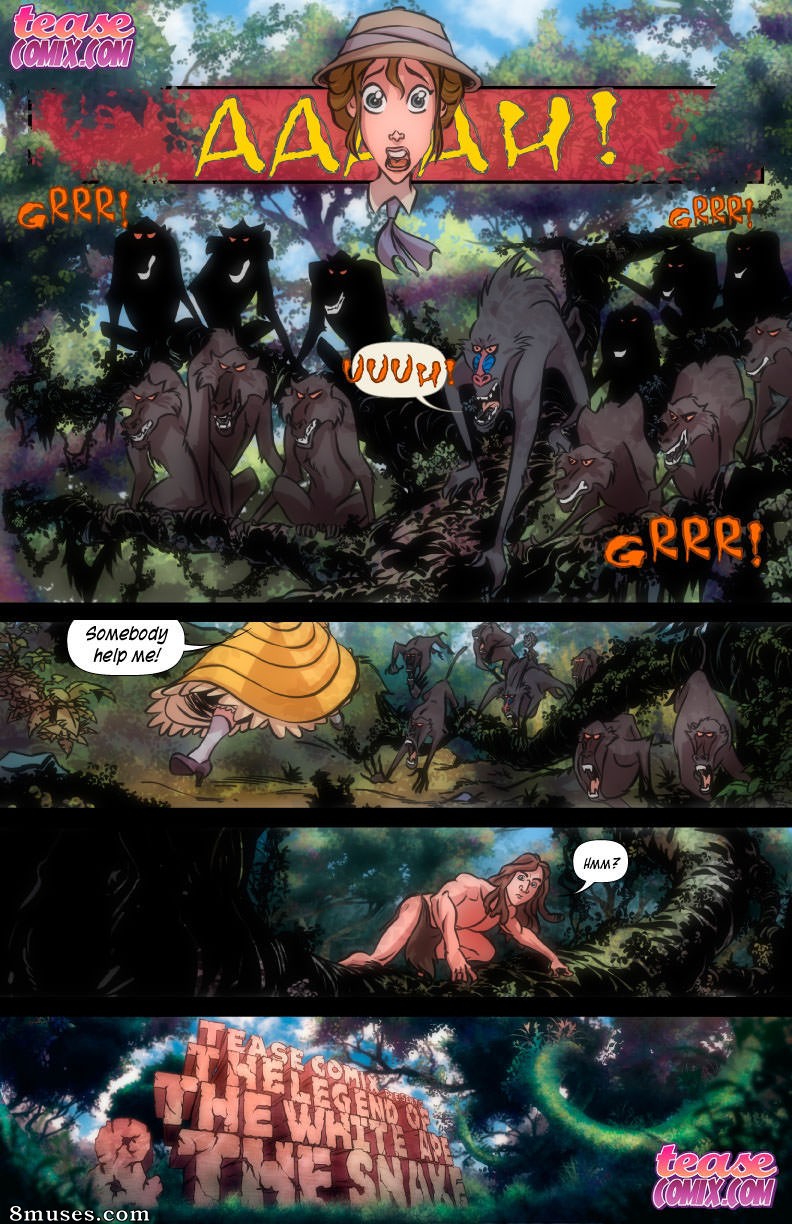 The Legend of the White Ape and the Snake - Issue 1 - Page 1