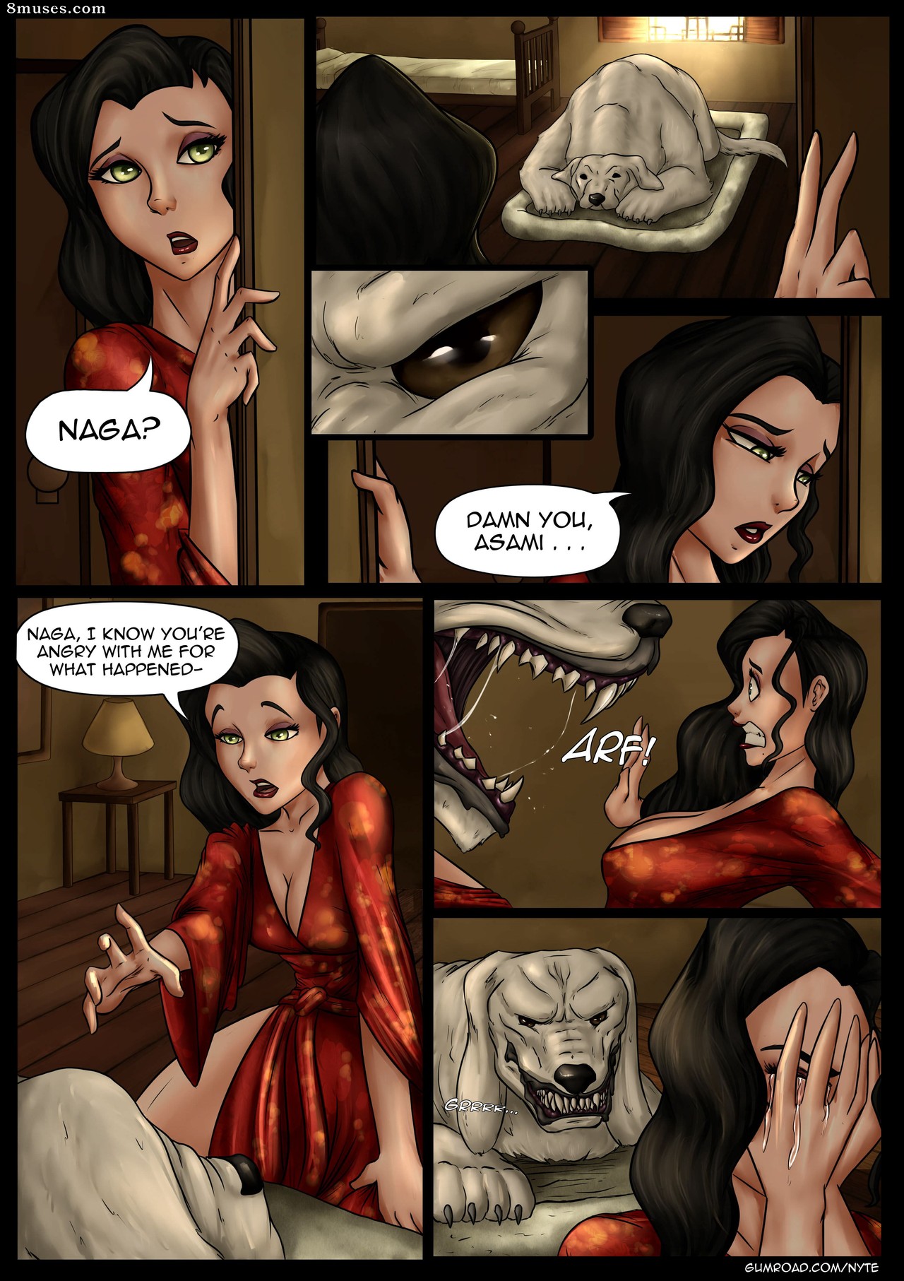 Nyte Vore Comics - Oferecimento de Asami - Página 4