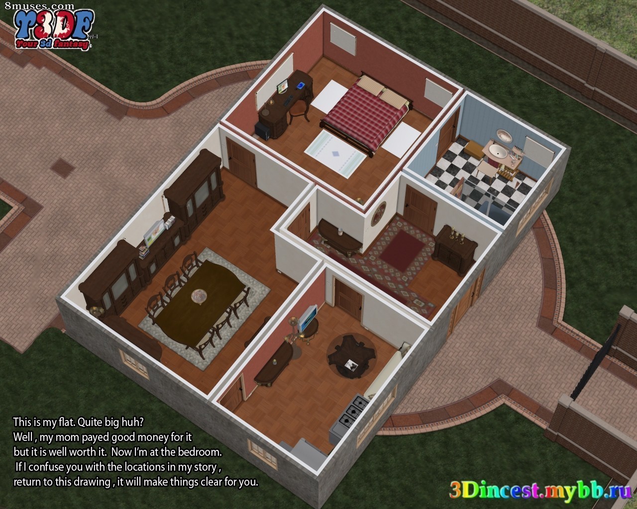 Y3DF - Your3DFantasy.com Comics - धोखा दिया गया - पेज 2