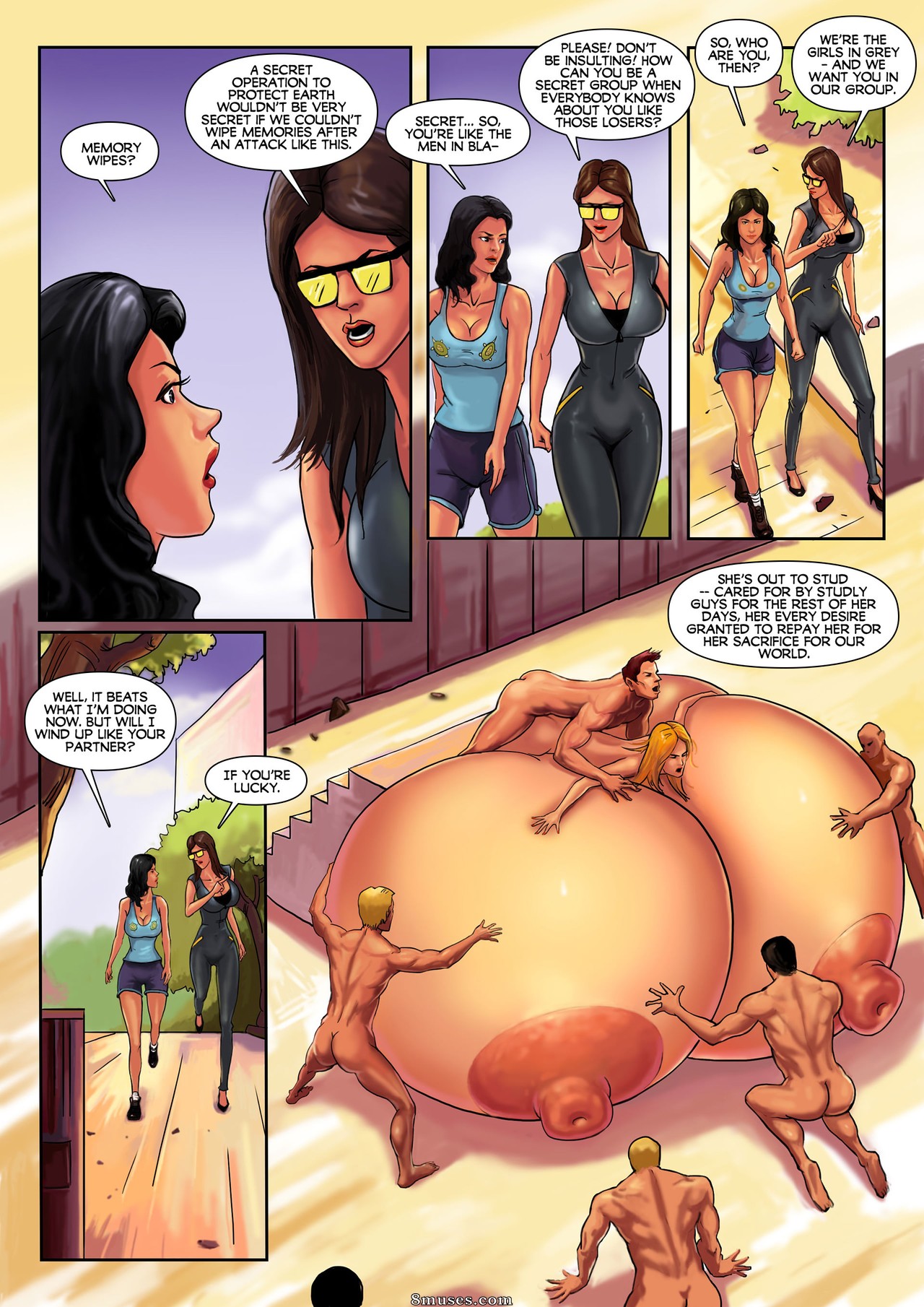Girls in Grey - Issue 1 - Page 16