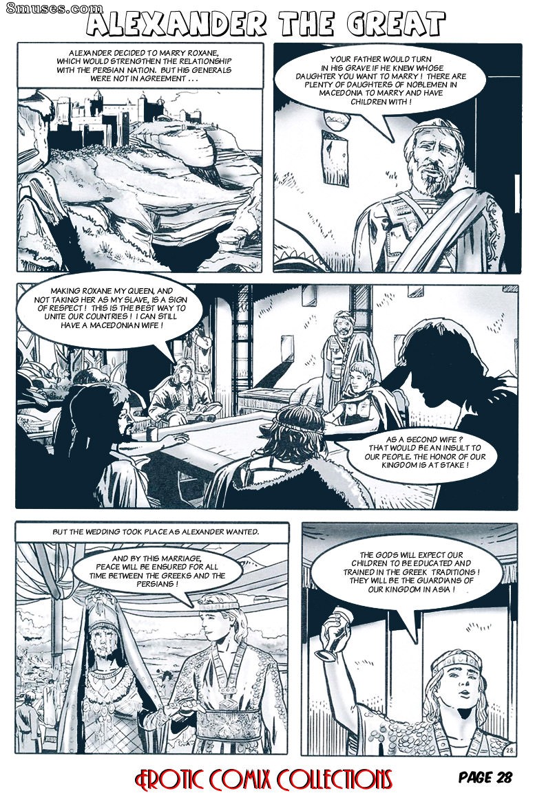AllPornComics.com Comics - Alexandre, o Grande - Página 30