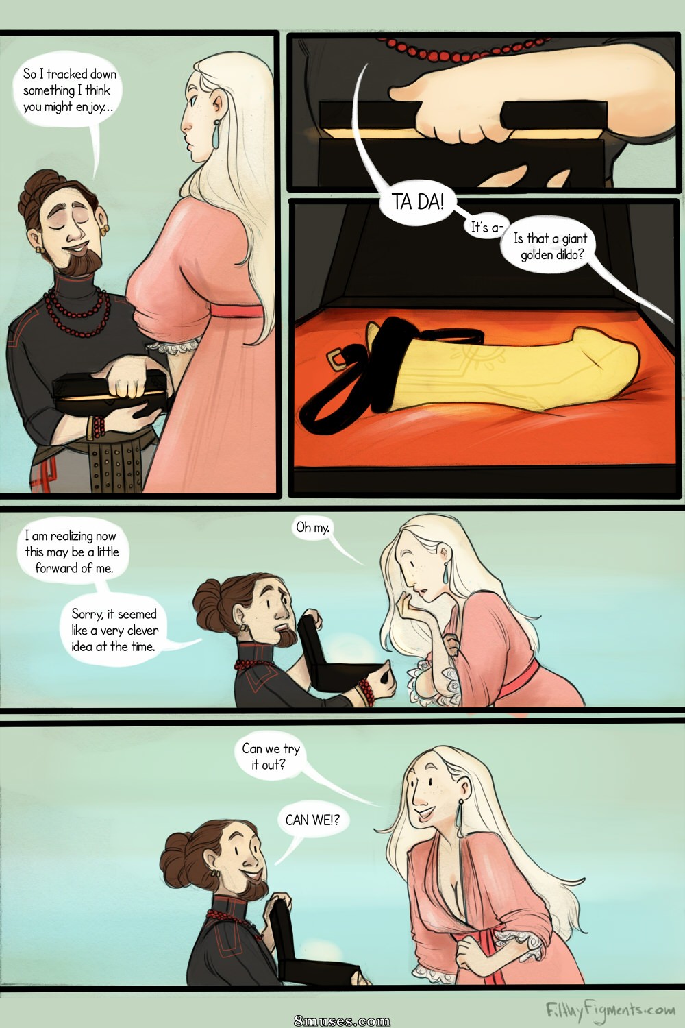Filthy Figments Comics - Entre o vento e o mar - Página 14