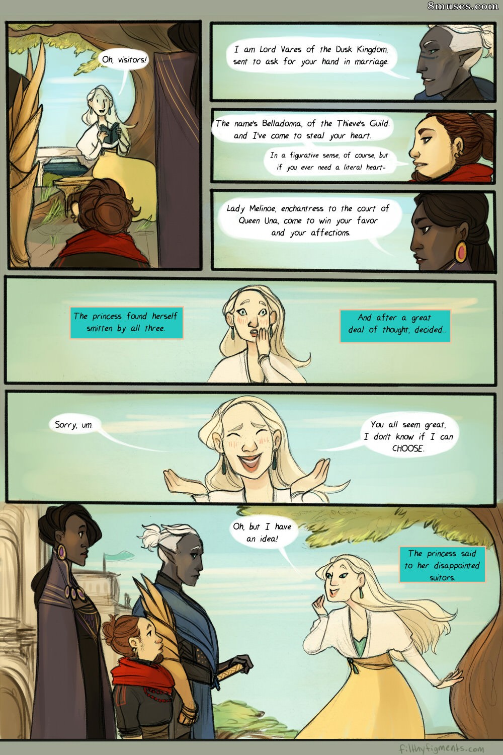 Filthy Figments Comics - Entre o vento e o mar - Página 3