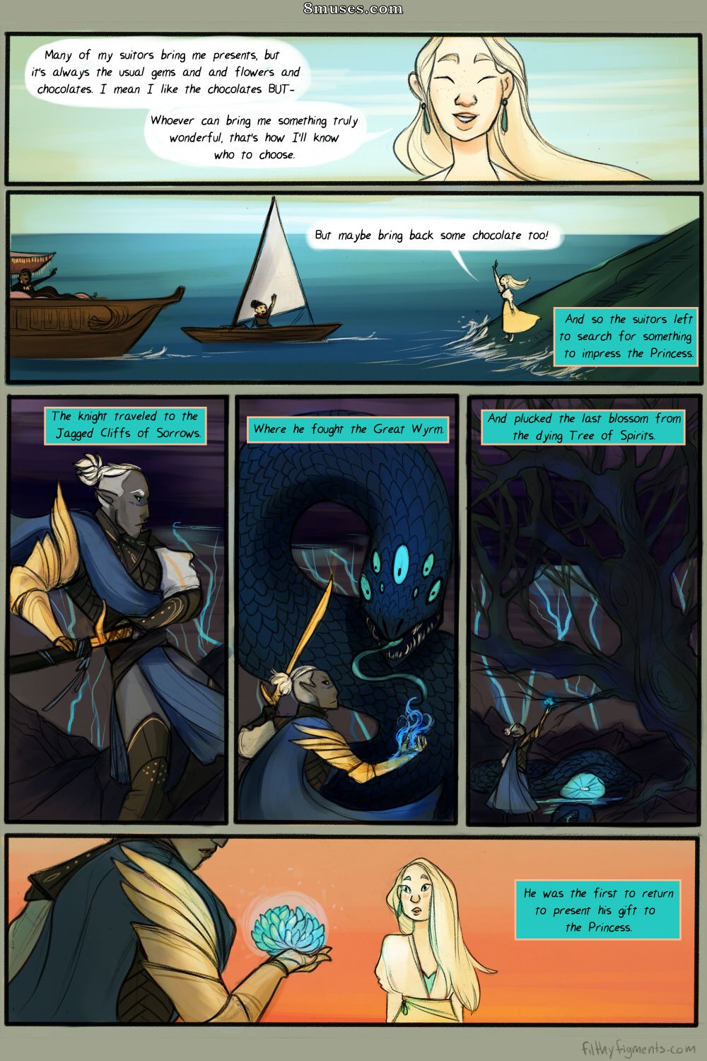 Filthy Figments Comics - Entre o vento e o mar - Página 4