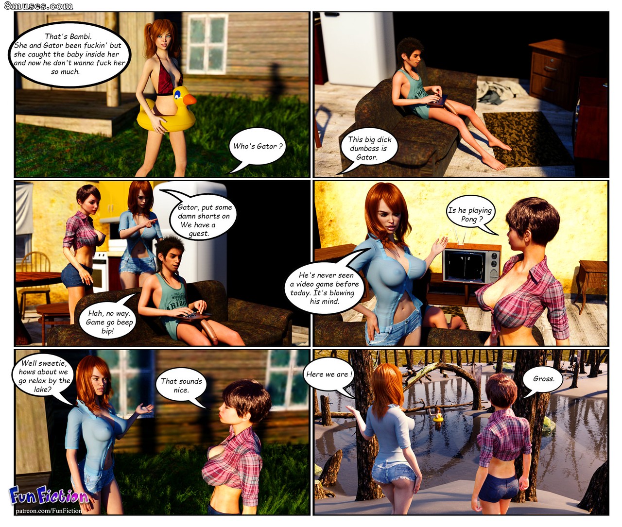 Page 4 | Renderotica-Comics/FunFiction/Lilly-Popsicle-Farm-Stories | 8muses  - Sex Comics