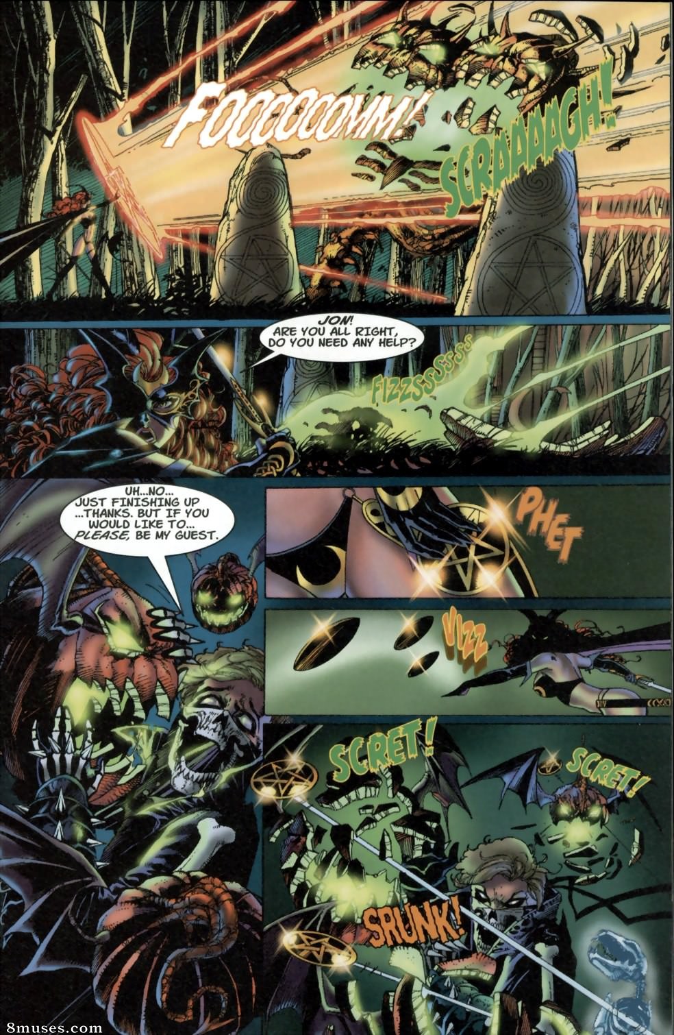 BroadSword Comics - Tarot - A bruxa da rosa negra 003 - Página 16