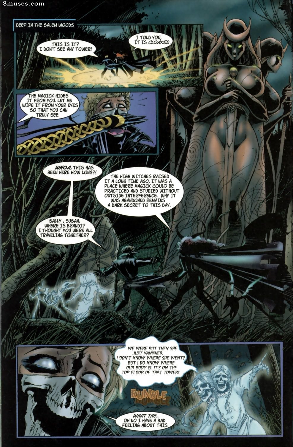 BroadSword Comics - Tarot - Witch of the Black Rose 003 - Page 13