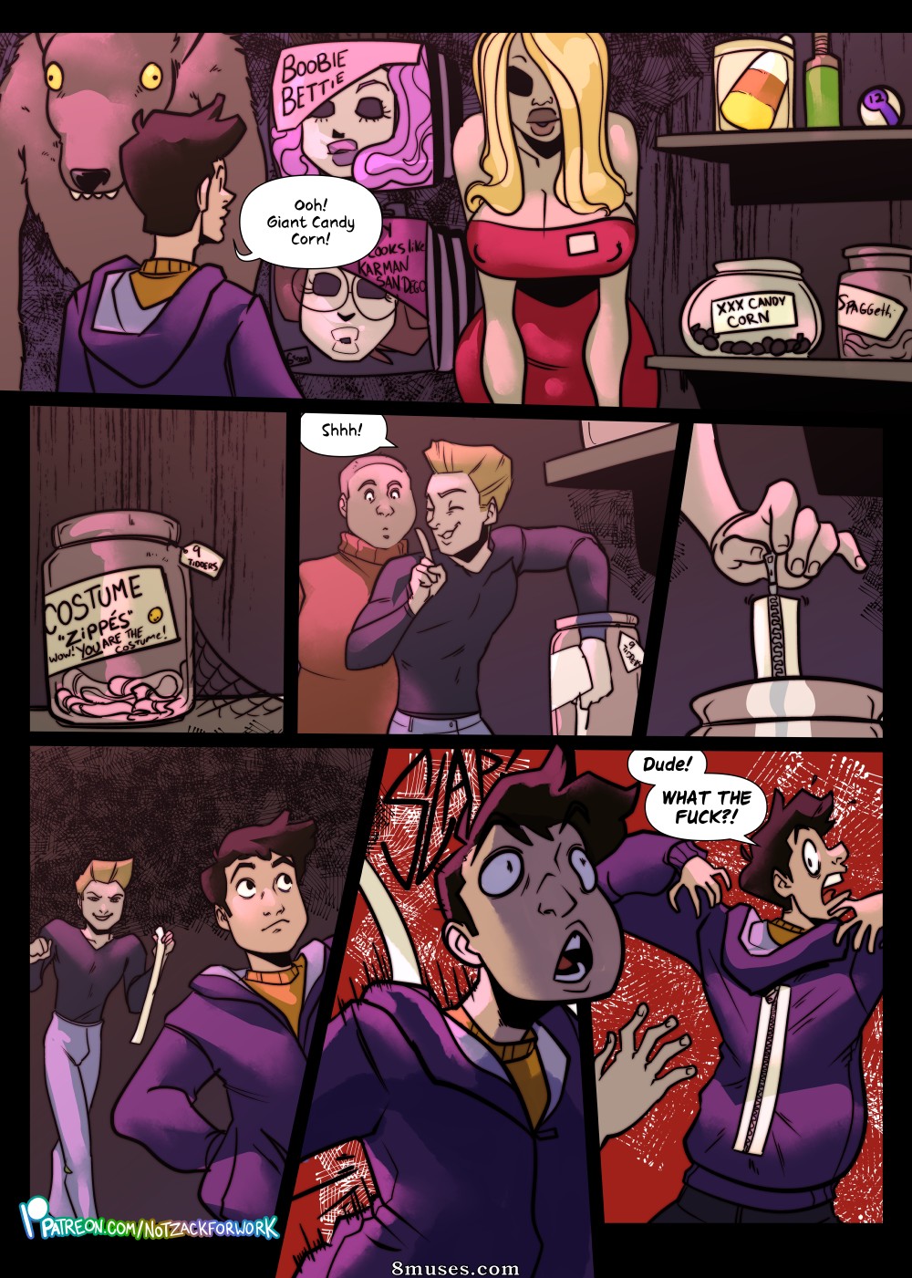 NotZackForWork Comics - El armario de una bruja - Página 3