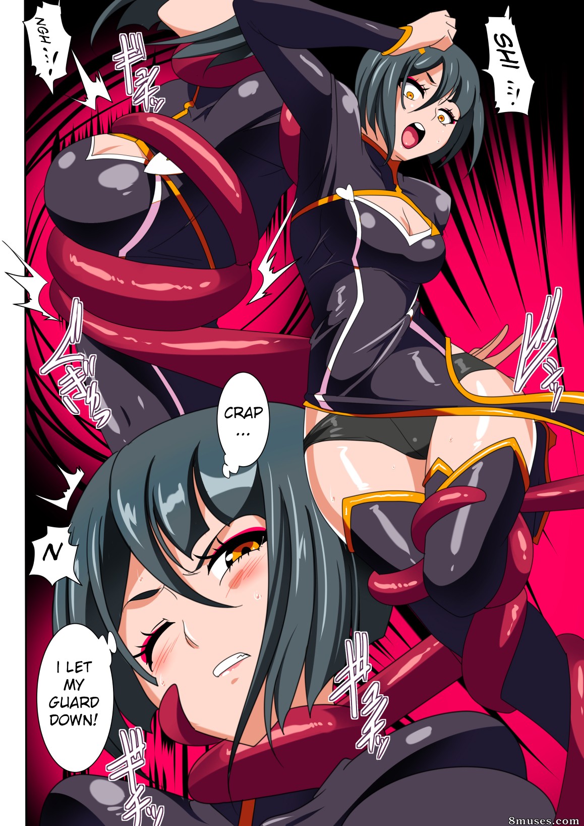 Warabimochi - Heroine Harassment Junketsu no Taimashi Akina Zenpen - Heroine Harassment - Magician Akina's Chastity - Page 8