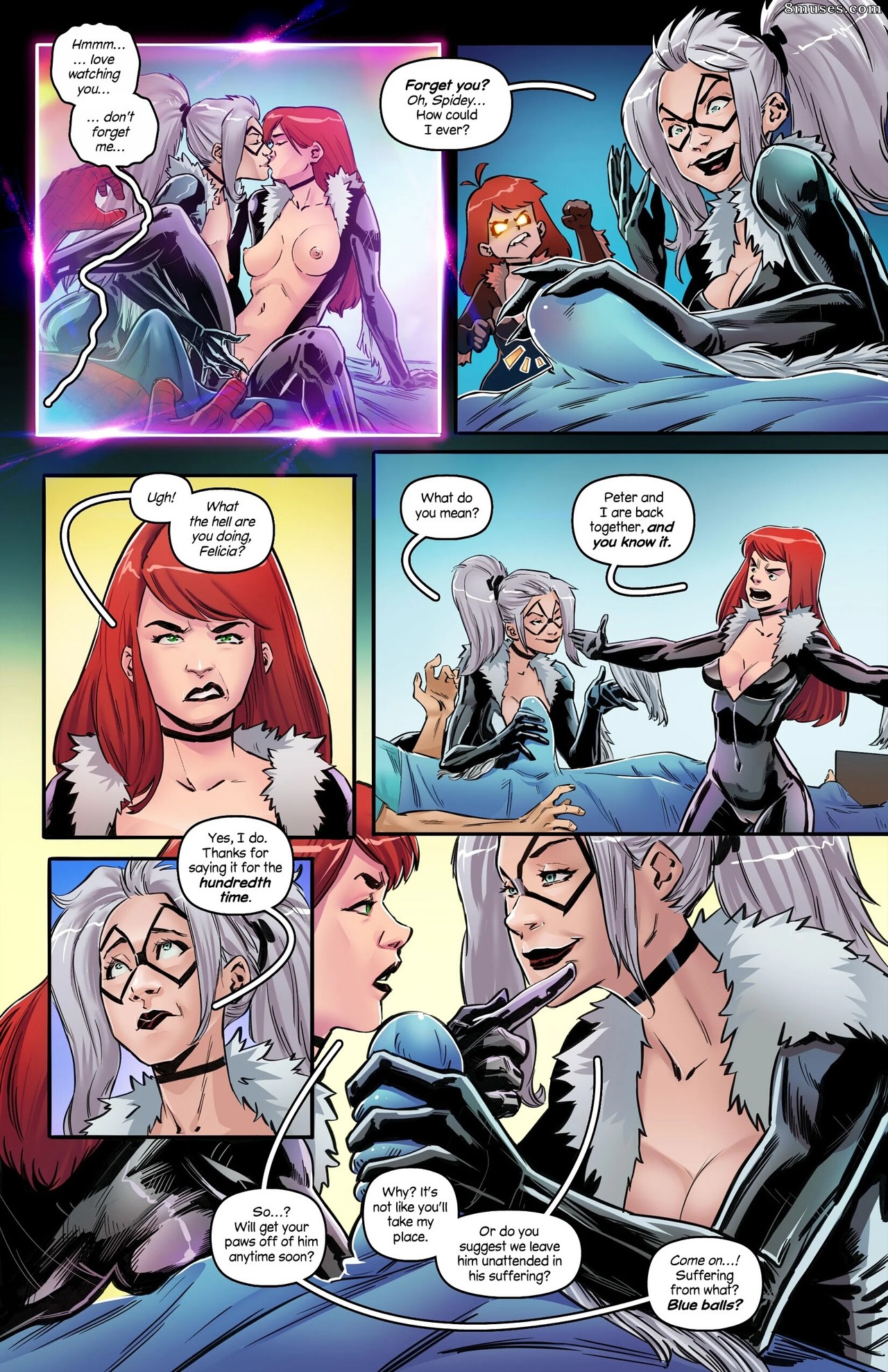 Tracy Scops Comics - Fantasías felinas febriles - Página 4