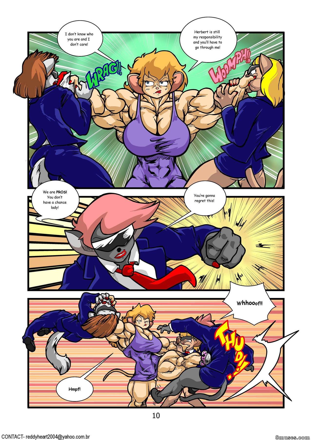 Reddyheart Comics - Hard Cookie - Page 10