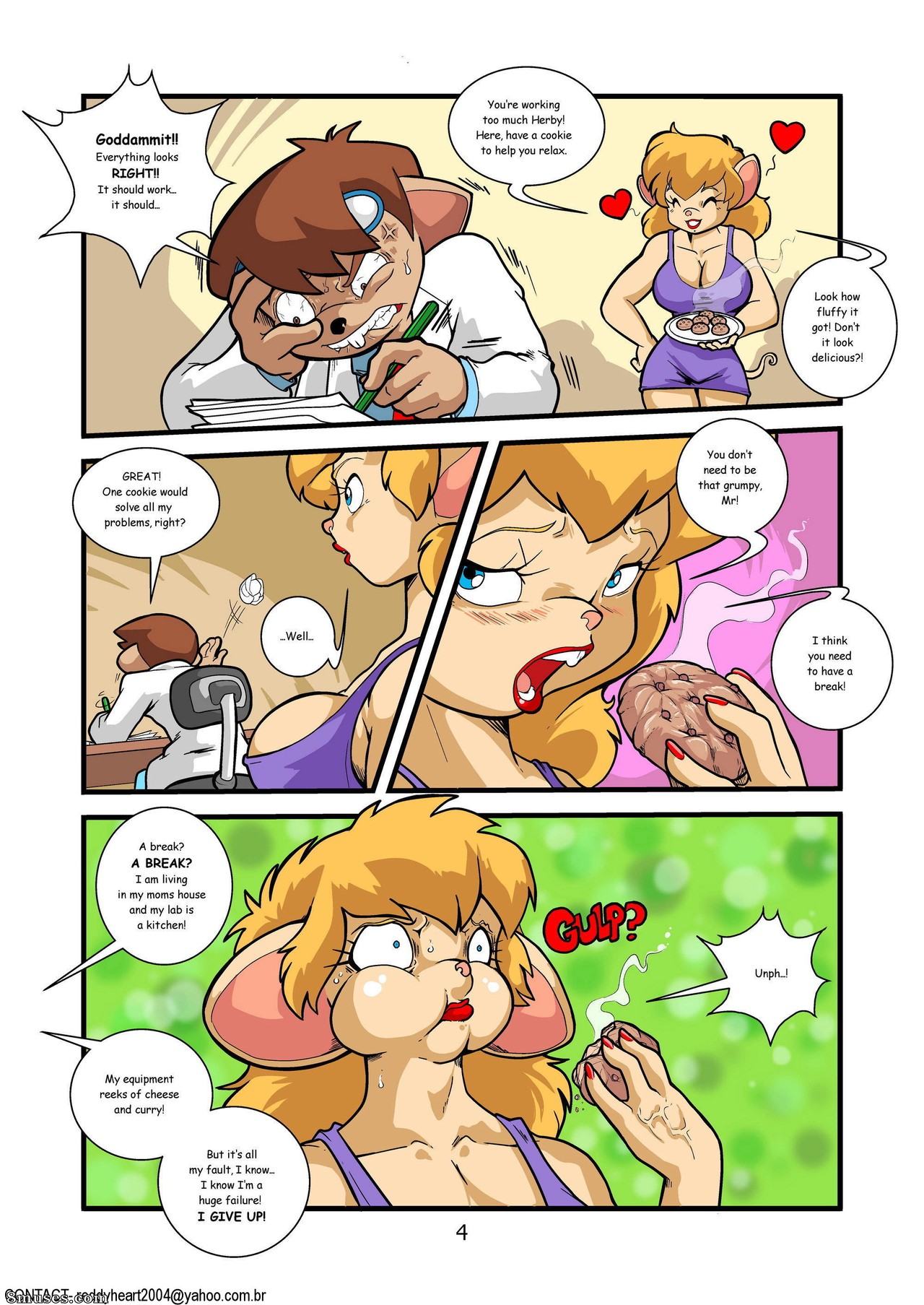 Reddyheart Comics - Hard Cookie - Page 4