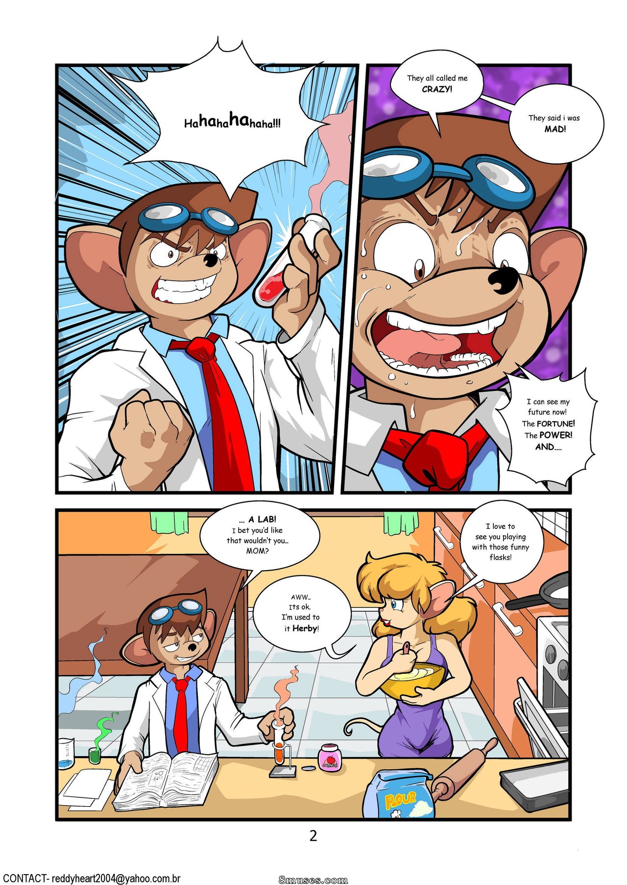 Reddyheart Comics - Biscoito duro - Página 2