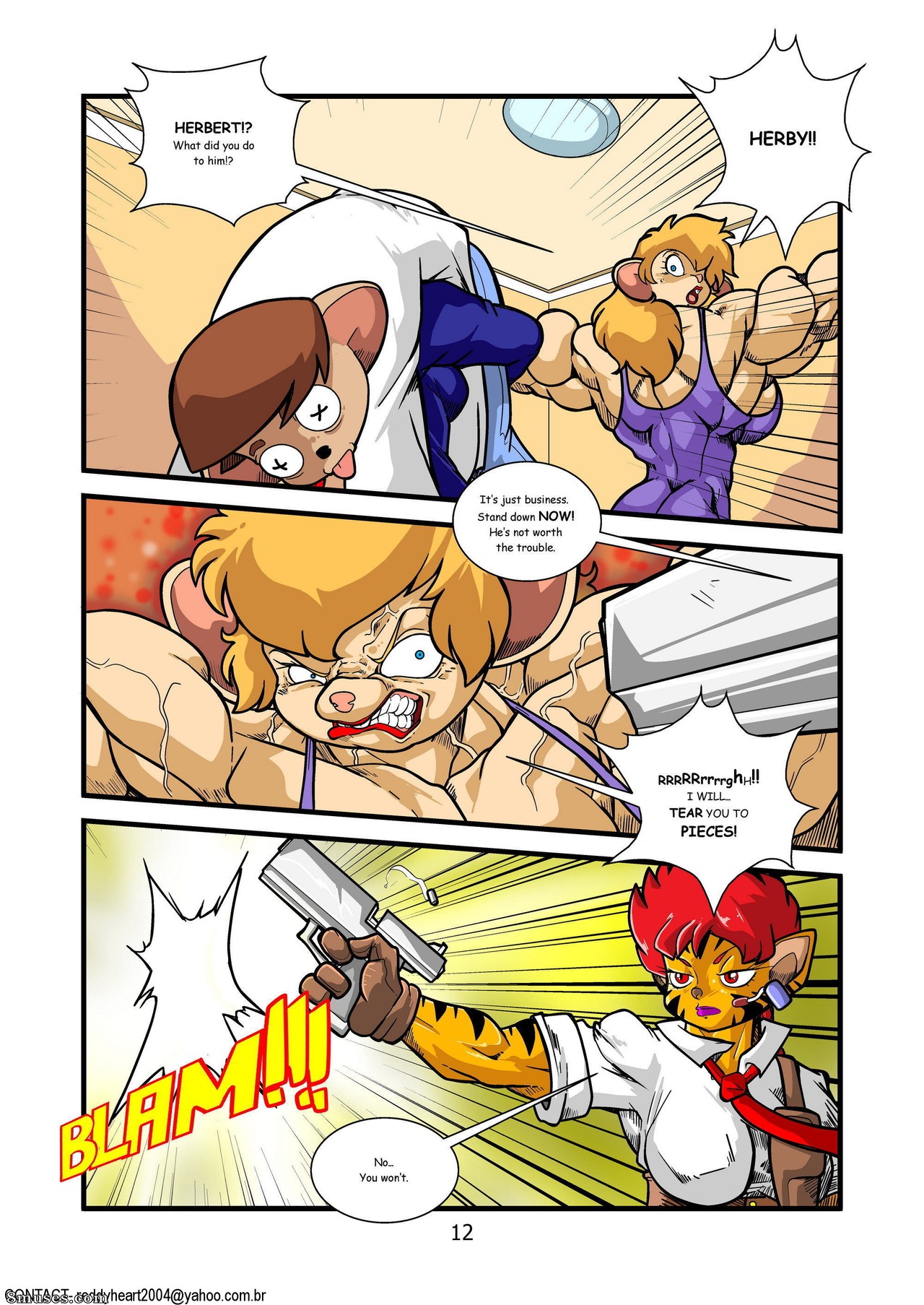 Reddyheart Comics - Hard Cookie - Page 12
