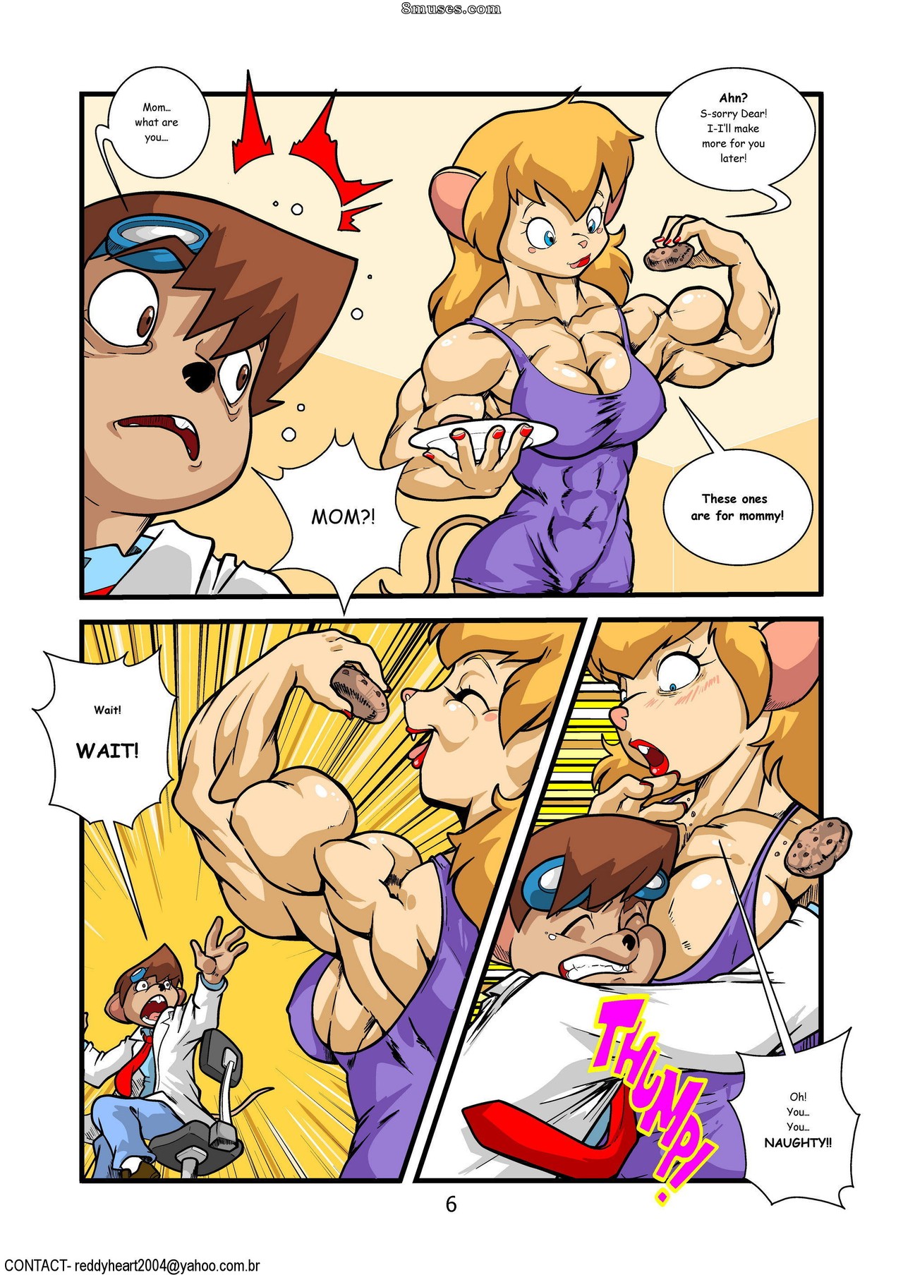 Reddyheart Comics - Biscoito duro - Página 6