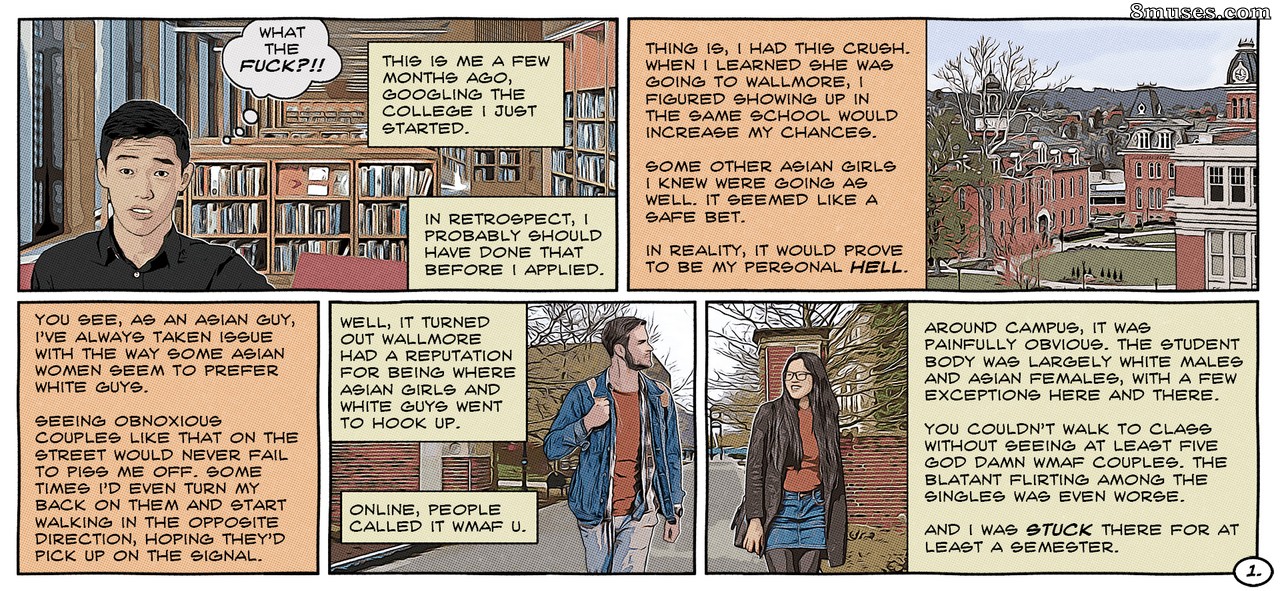 Unknown Authors - Cuckold comic - WMAF University - Page 2