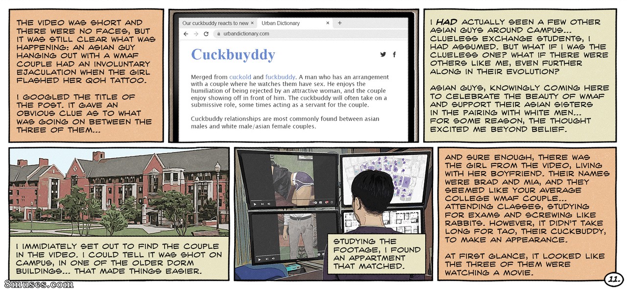 Unknown Authors - Cuckold comic - WMAF University - Page 12