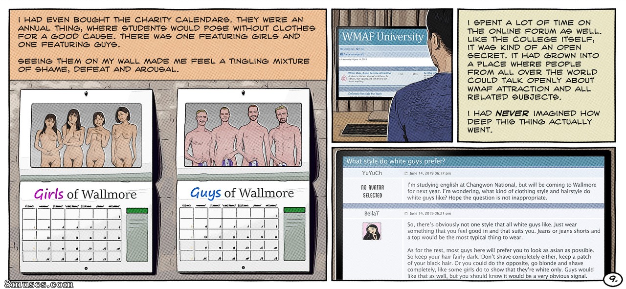 Unknown Authors - Cuckold comic - WMAF University - Page 10