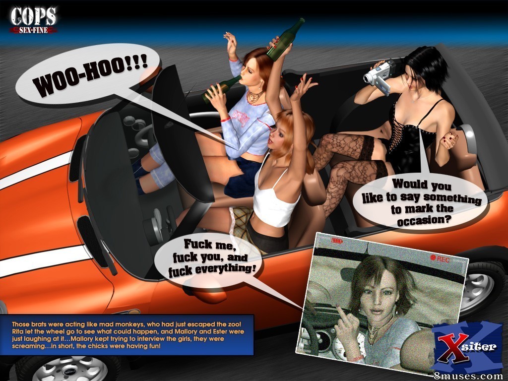 Ultimate3DPorn Comics - Policías. Parte 1 Sexo-fino - Página 3