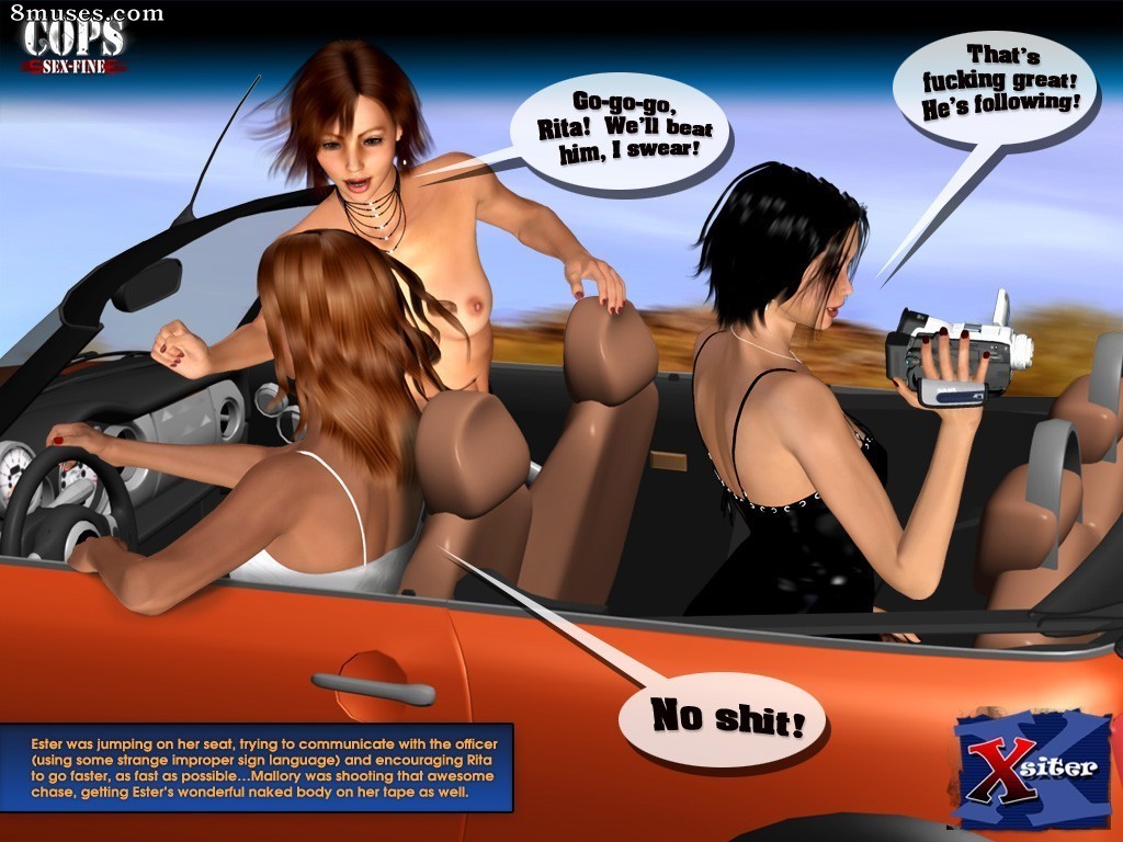 Ultimate3DPorn Comics - Polícias. Parte 1 Sexo-fino - Página 8