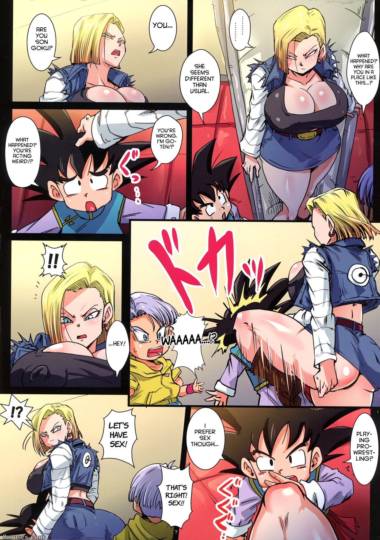 Rikka Kai - Humain 18-gou - Après la bataille de l'univers, 2ème partie - Page 8
