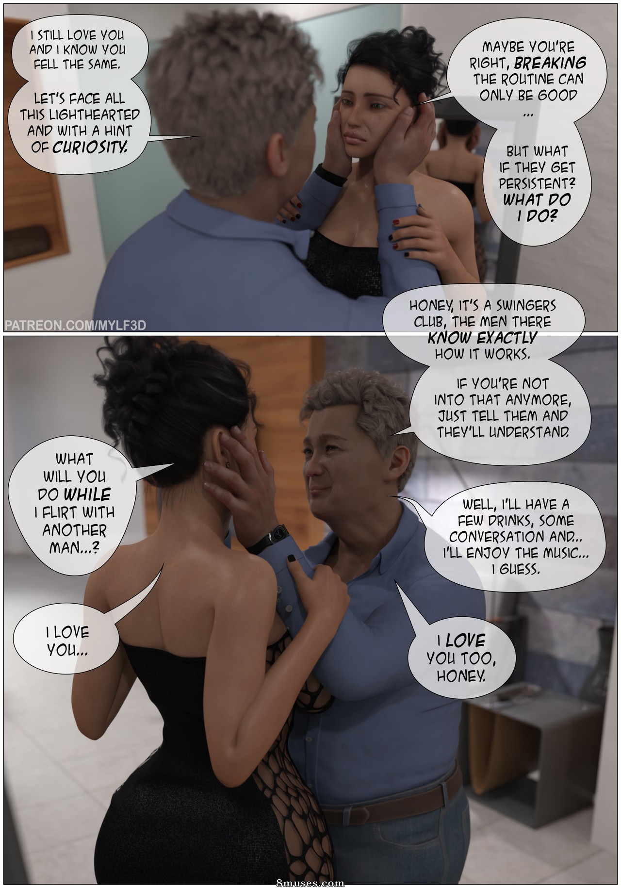 Mylf3D - The Secret of a Happy Marriage - Page 3
