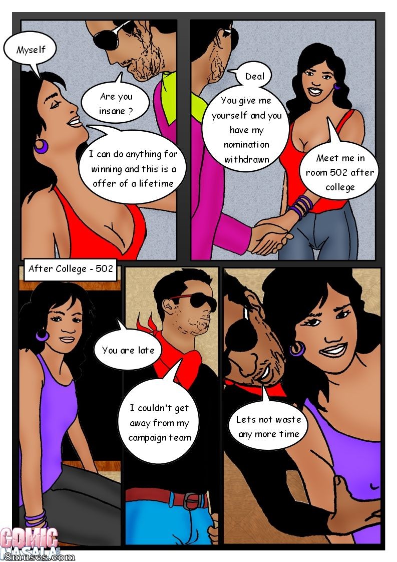 Kirtu.com Comics - Kirtu Fan Series - College Election - Page 5