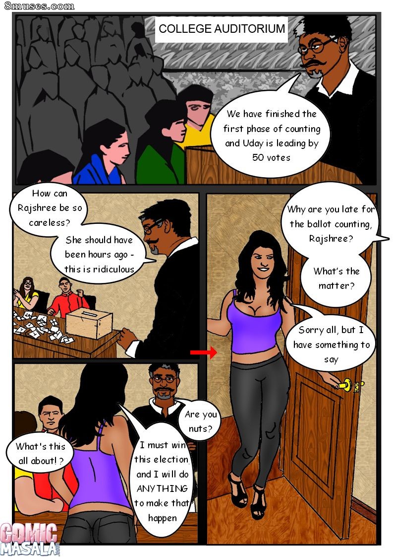 Kirtu.com Comics - Kirtu Fan Series - College Election - Page 25
