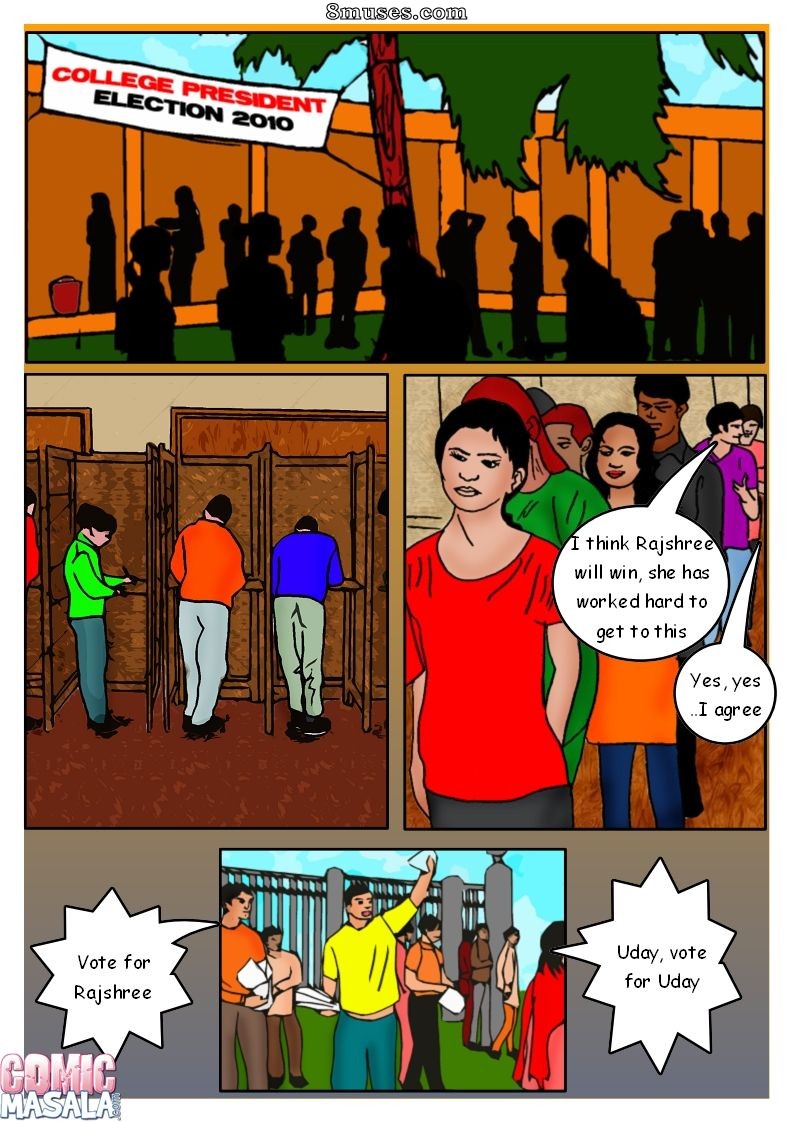 Kirtu.com Comics - Kirtu Fan Series - College Election - Page 24
