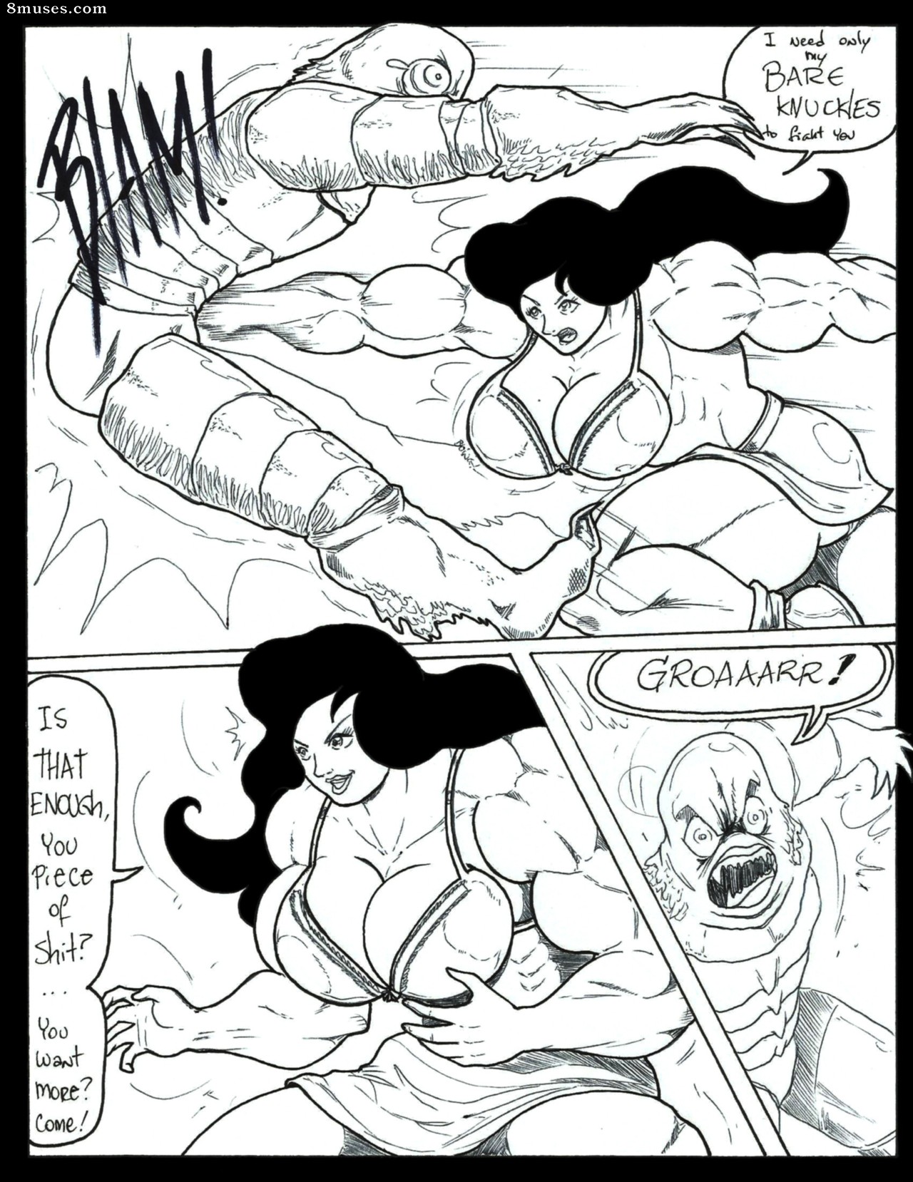 Manic Comics - Creature Who Got A Black Eye At The Lagoon - Page 11