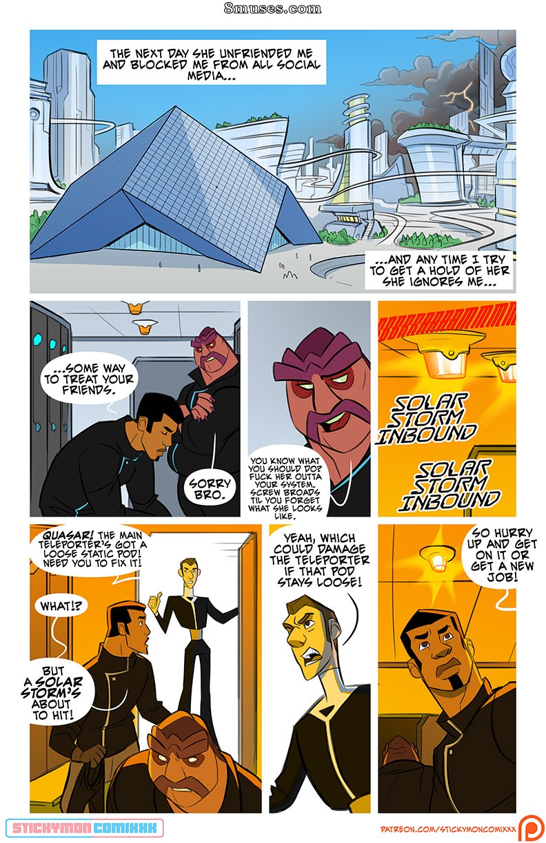 Stickymon Comics - The Quantum Mechanic - The Quantum Leap - Page 4