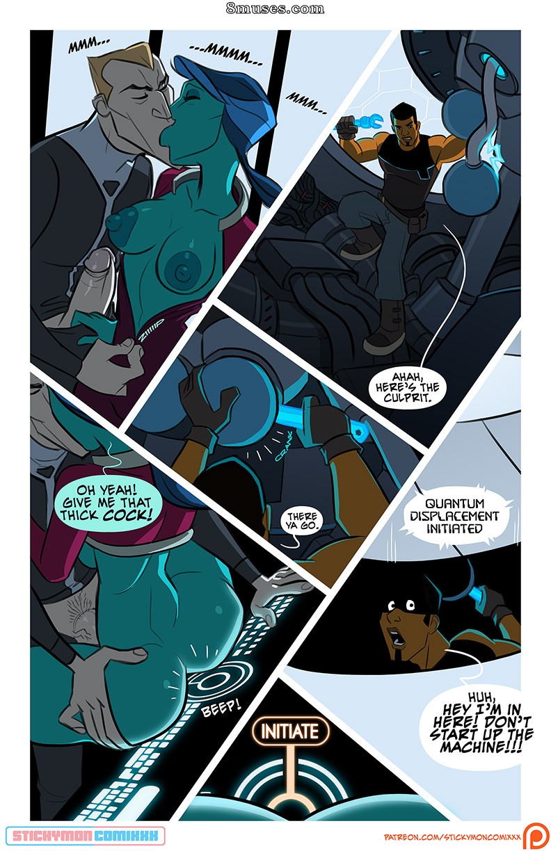 Stickymon Comics - O mecânico quântico - O salto quântico - Página 6