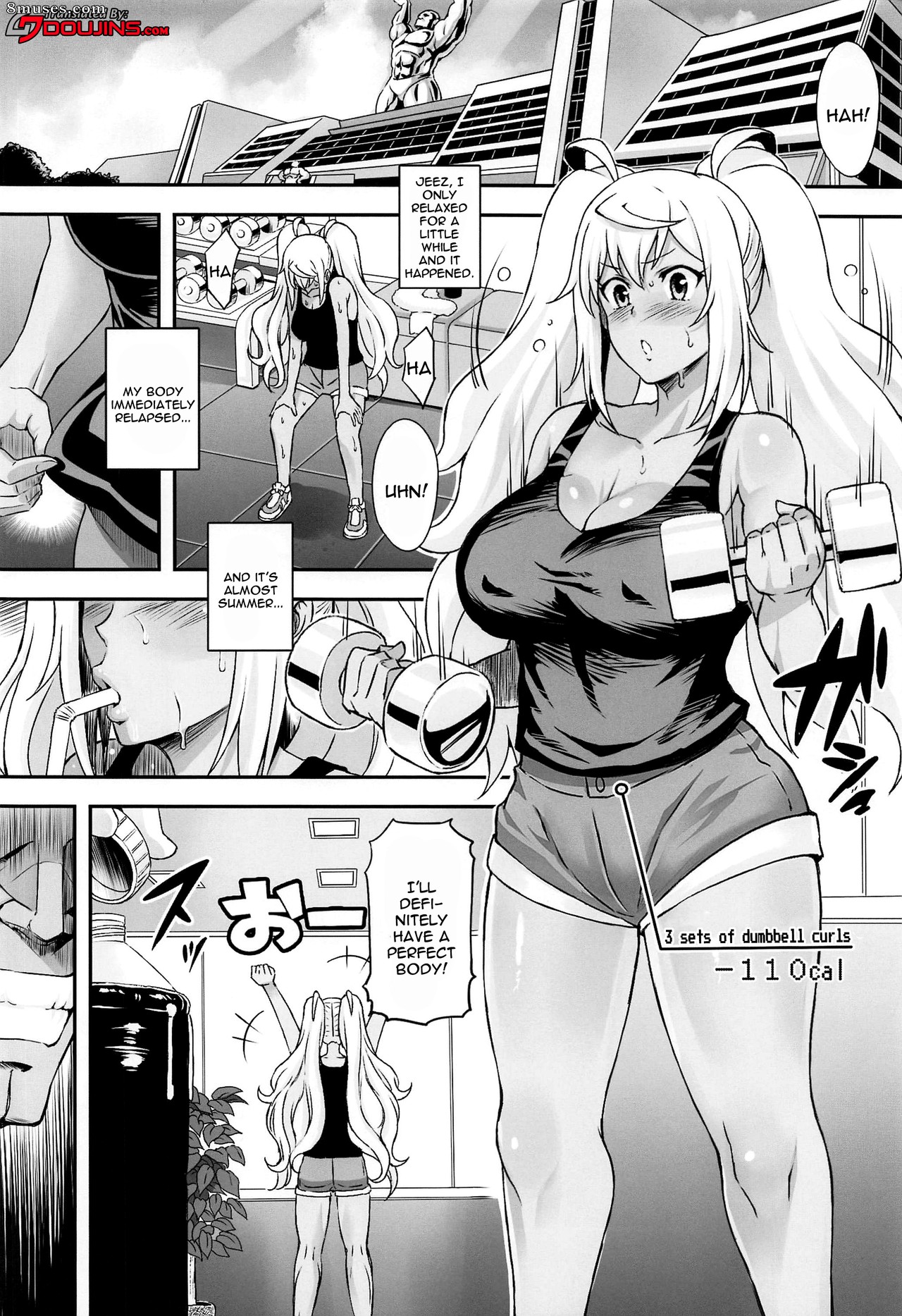 Diogenes Club - Hibiki to Asedaku Training - Sweaty Training With Hibiki - Page 3