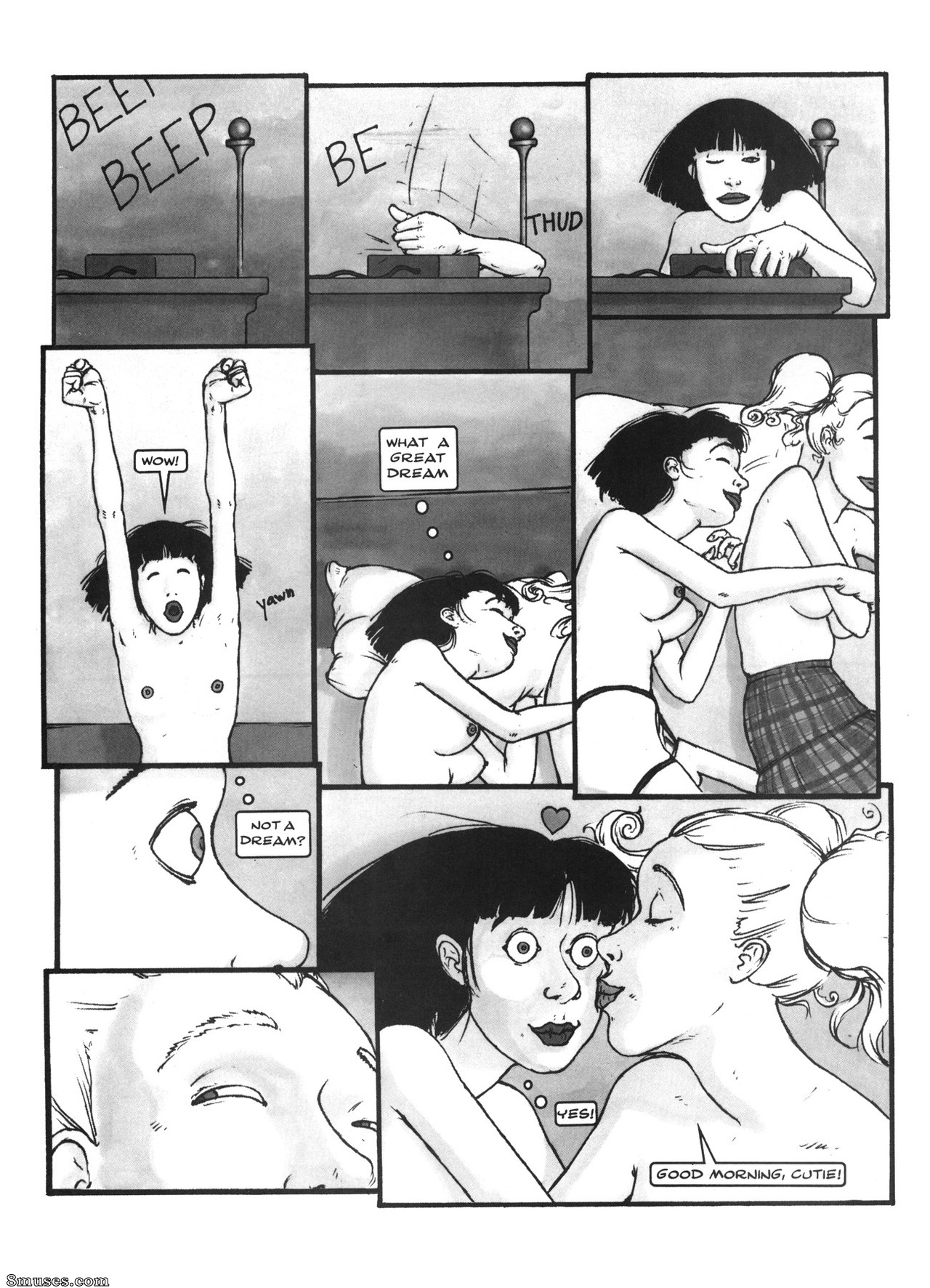 Amerotica Comics - The Adventures of a Lesbian College School Girl - Page 35