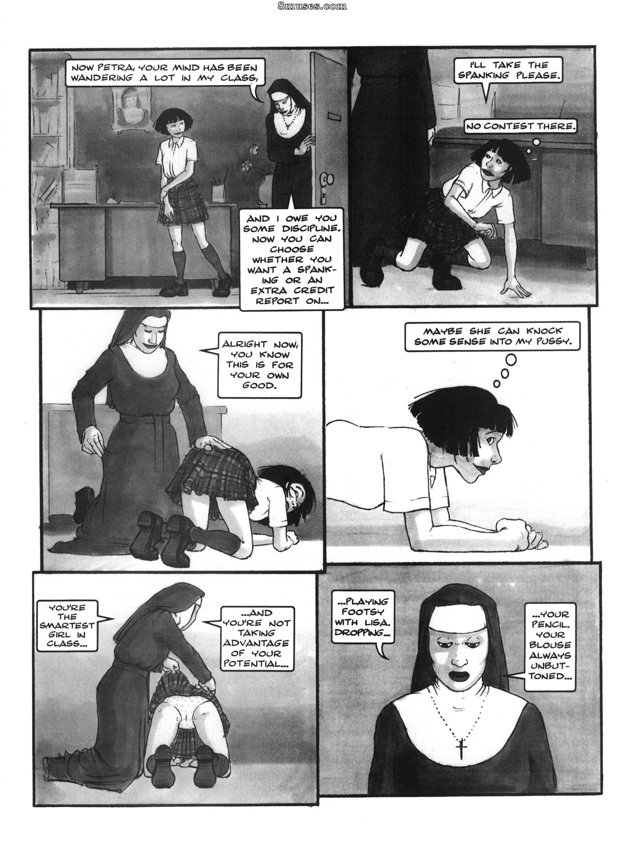 Amerotica Comics - The Adventures of a Lesbian College School Girl - Page 19