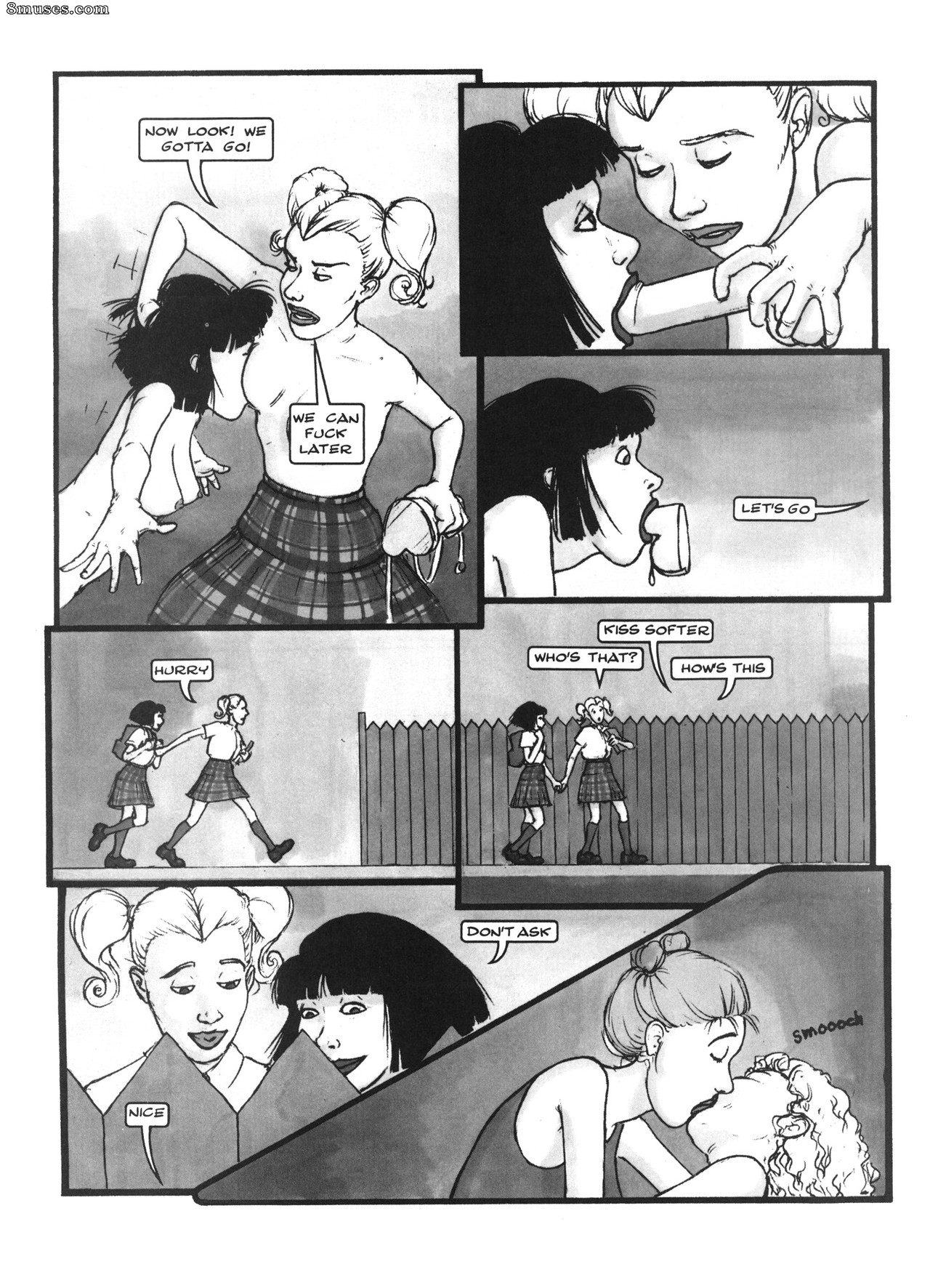 Page 37 | Amerotica-Comics/The-Adventures-of-a-Lesbian-College-School-Girl  | 8muses - Sex Comics