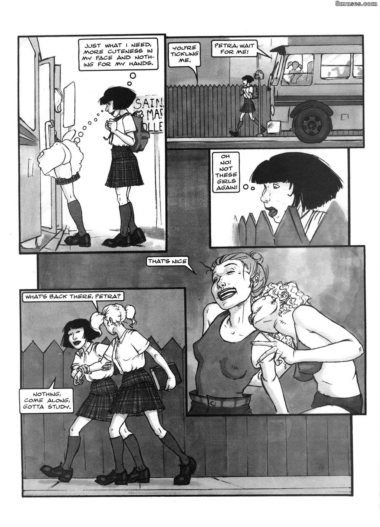 Page 22 | Amerotica-Comics/The-Adventures-of-a-Lesbian-College-School-Girl  | 8muses - Sex Comics