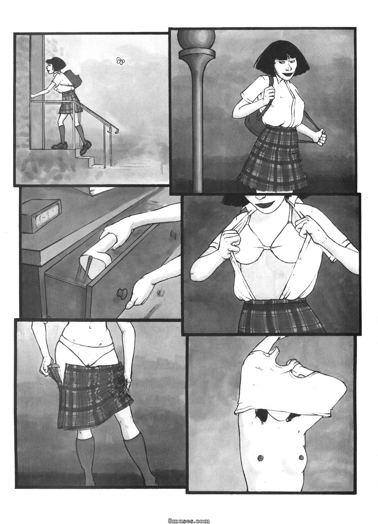 Amerotica Comics - The Adventures of a Lesbian College School Girl - Page 48