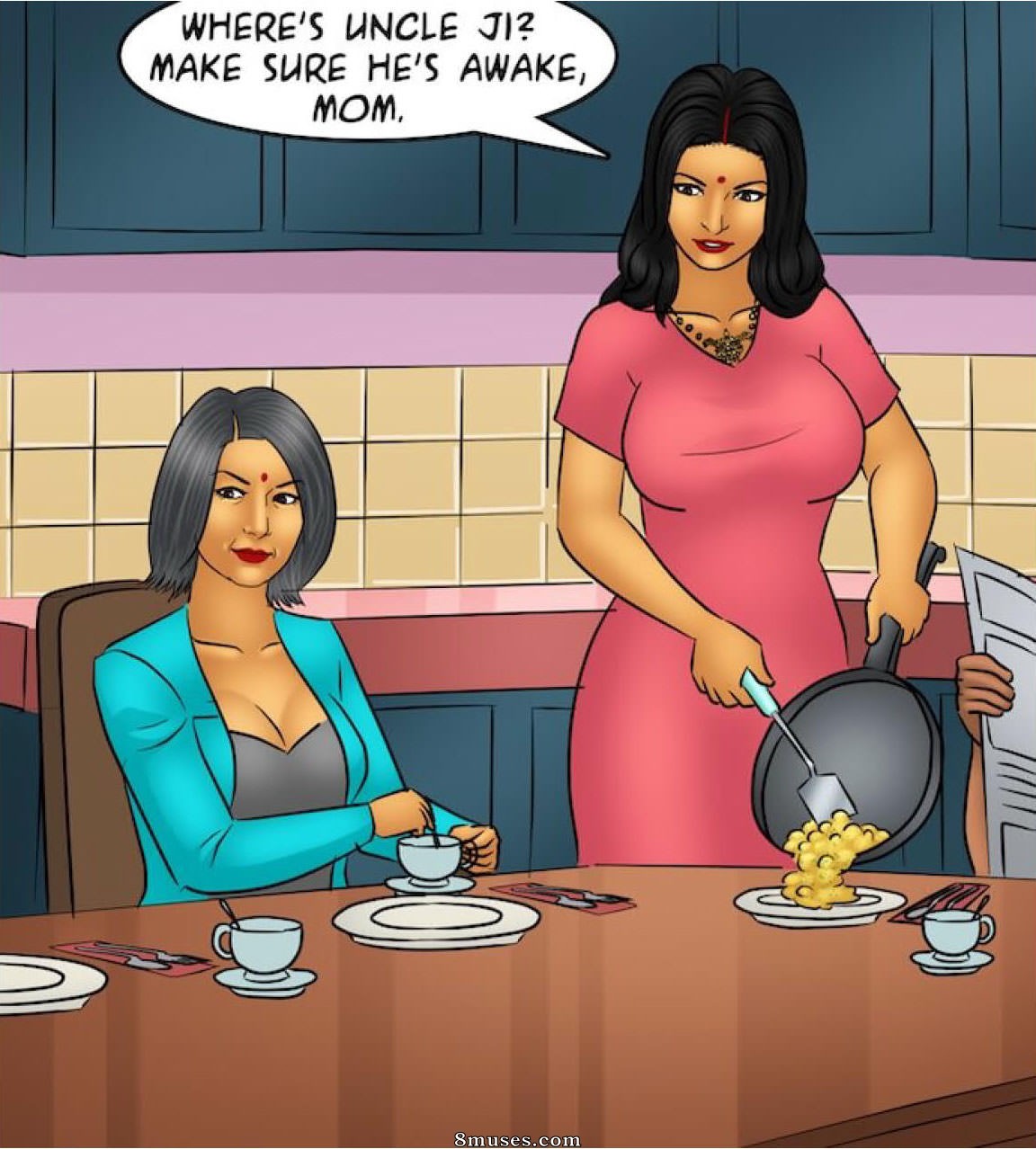 Kirtu.com Comics - Savita Bhabhi - Episode 95 - Burning Up With Desire - Page 3