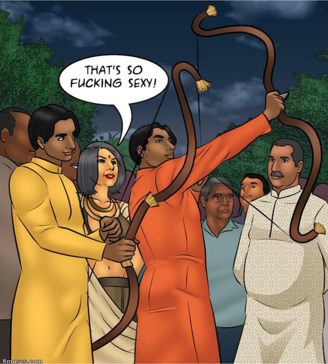 Kirtu.com Comics - Savita Bhabhi - Episode 95 - Burning Up With Desire - Page 127
