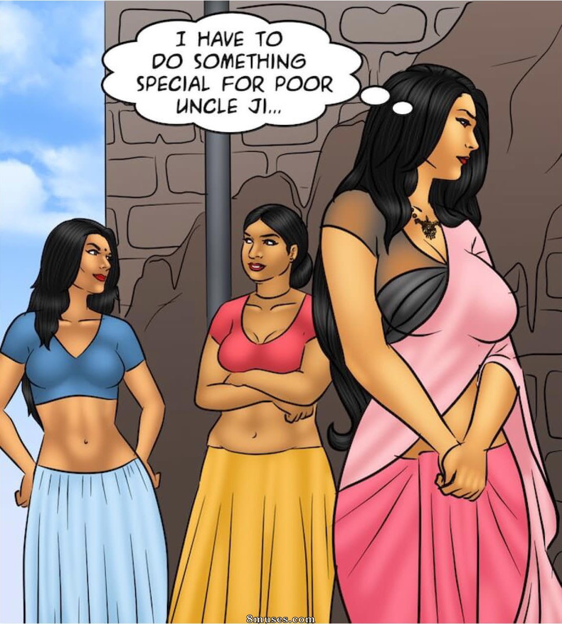 Kirtu.com Comics - Savita Bhabhi - Episode 95 - Burning Up With Desire - Page 57