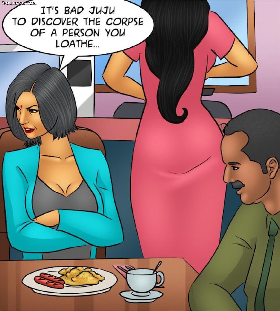 Kirtu.com Comics - Savita Bhabhi - Episode 95 - Burning Up With Desire - Page 5